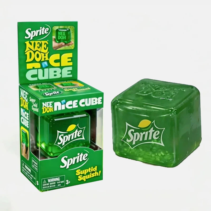 NeeDoh Squishy Stress Relief Fidget Cube – Dr. Pepper / Sprite